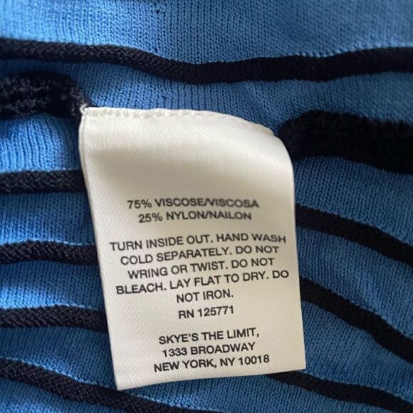 🆕 Skye’s The Limit Multicolored Vertical Ribbed Top Size 2X - Picture 4 of 5